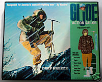 GI Joe Action Sailor 1968 Deep Freeze Photobox 